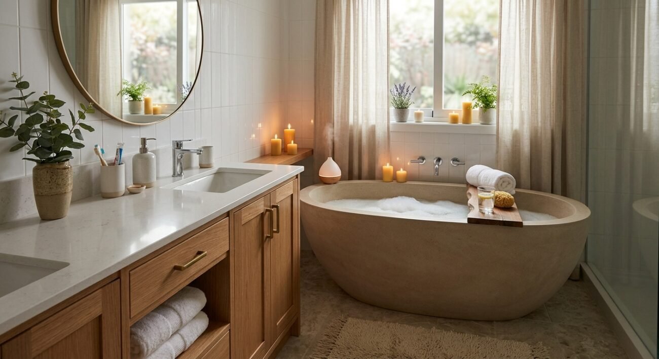 baño para relajarte