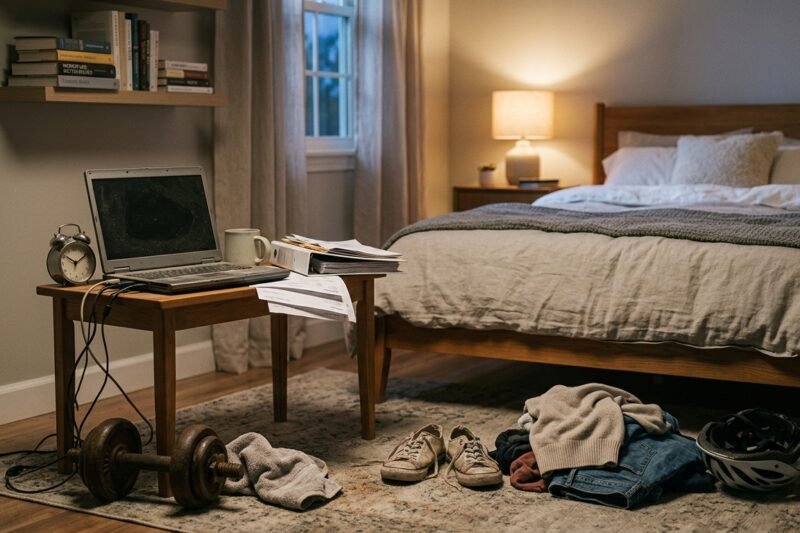 Objetos que no deberían estar nunca en tu habitación