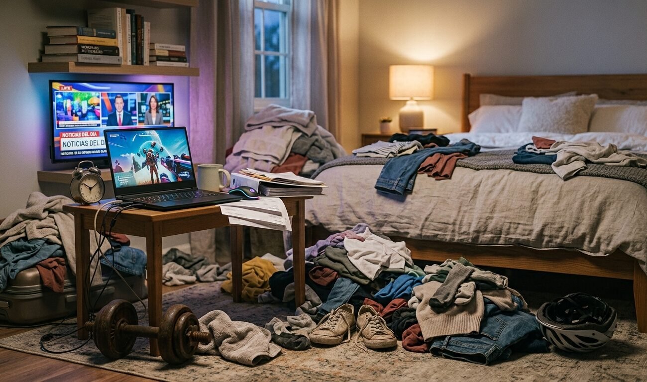 tecnología encendida no debería estar en tu habitación
