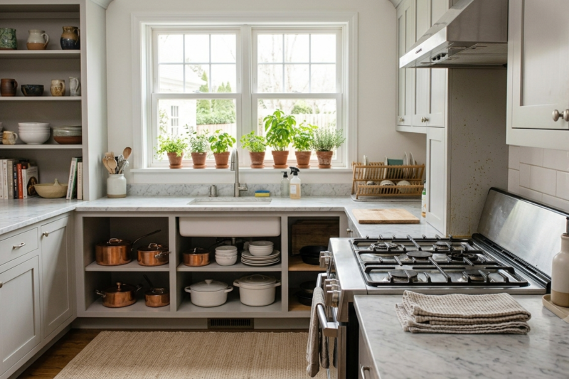 ¿Cómo quitar la grasa de los muebles de cocina?