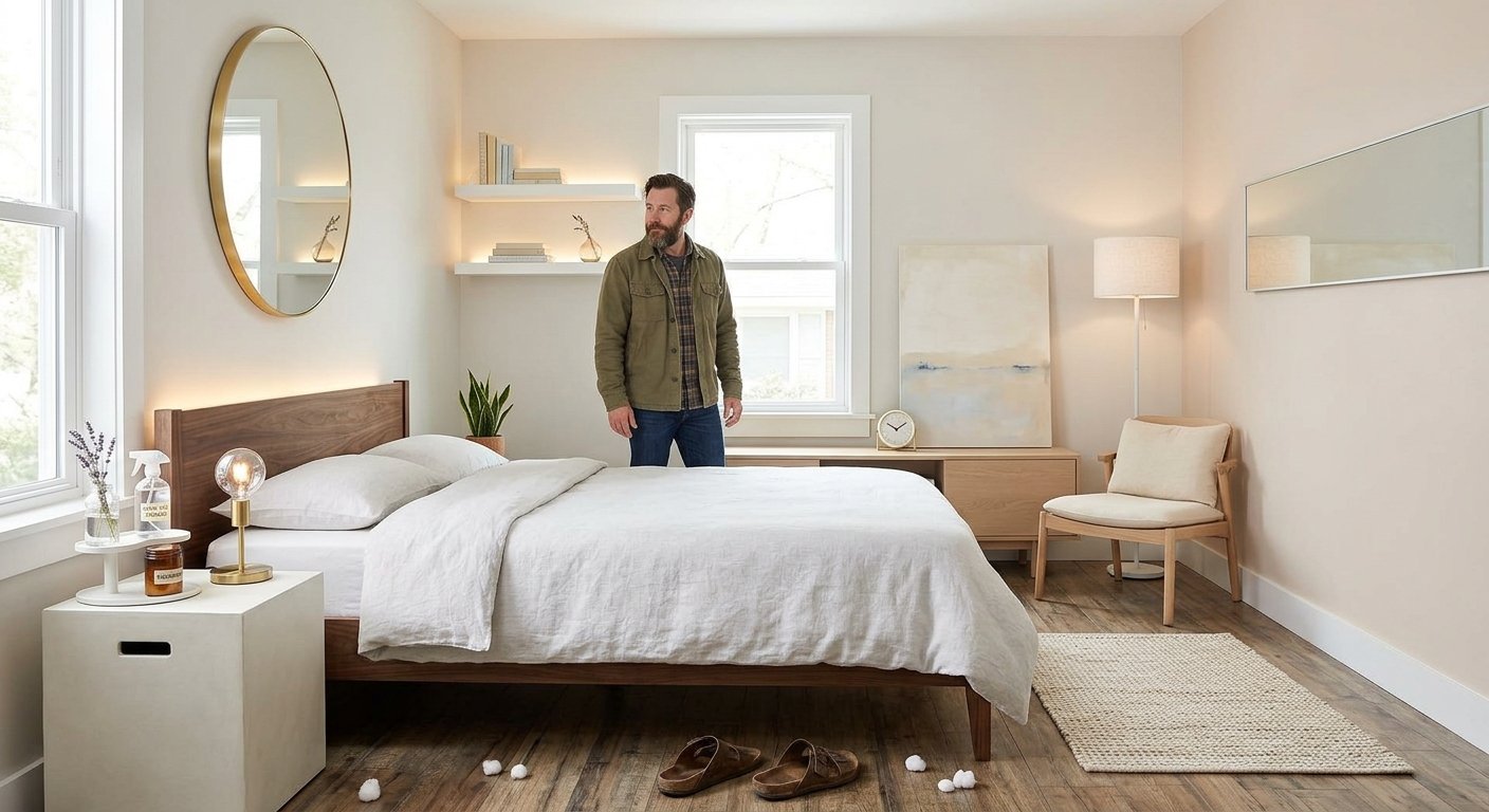 habitación pequeña parece más grande