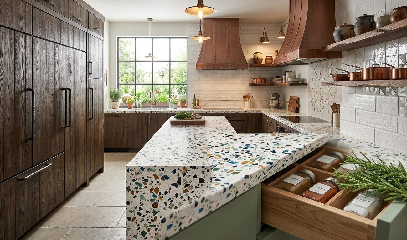 como elegir los muebles de cocina según su material