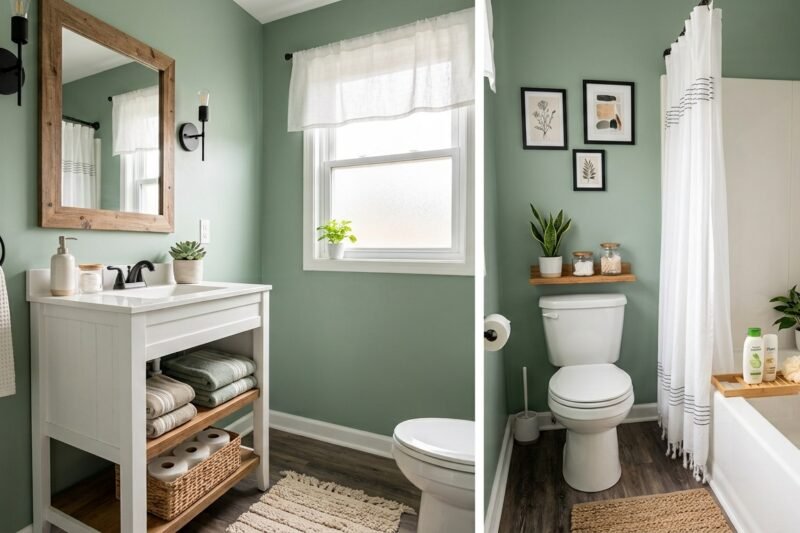 Ideas para decorar el baño con poco dinero