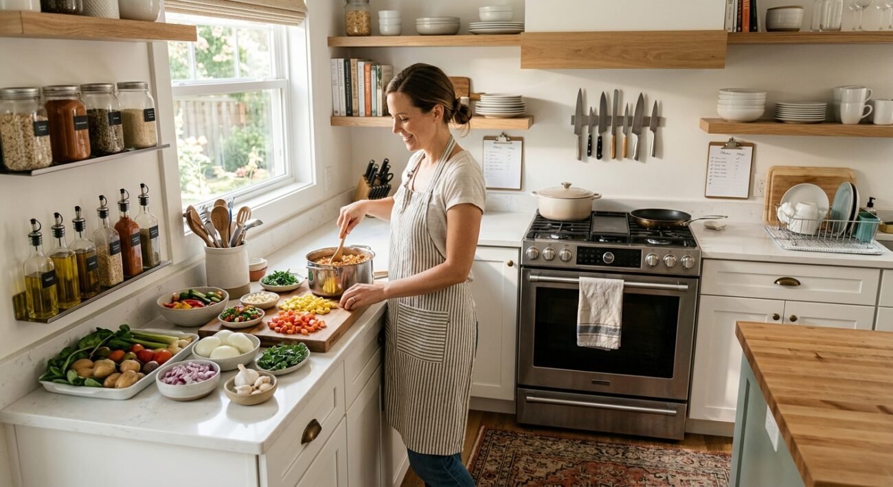como hacer que cocinar deje de ser un caos