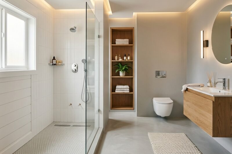 ¿Cómo montar un baño funcional desde cero?