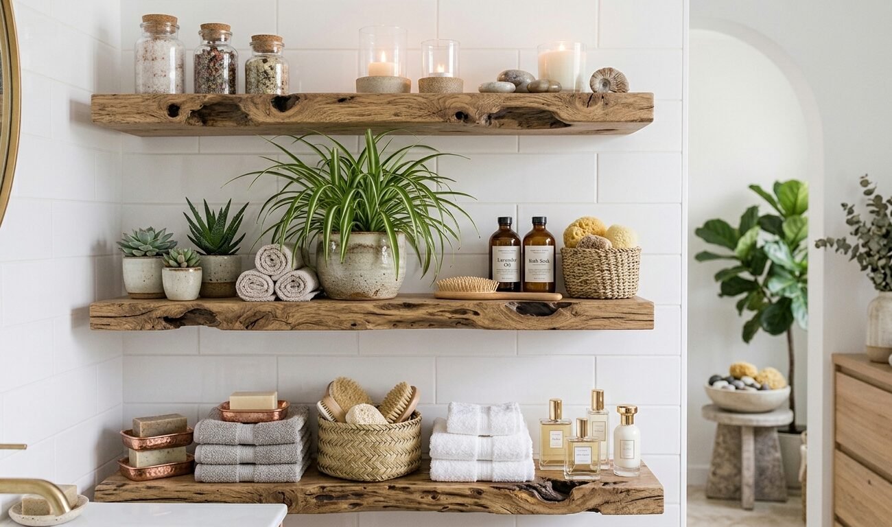 baldas del baño decoradas