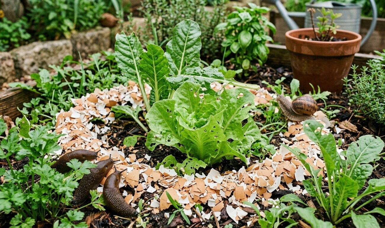 eliminar babosas y caracoles sin dañar las plantas