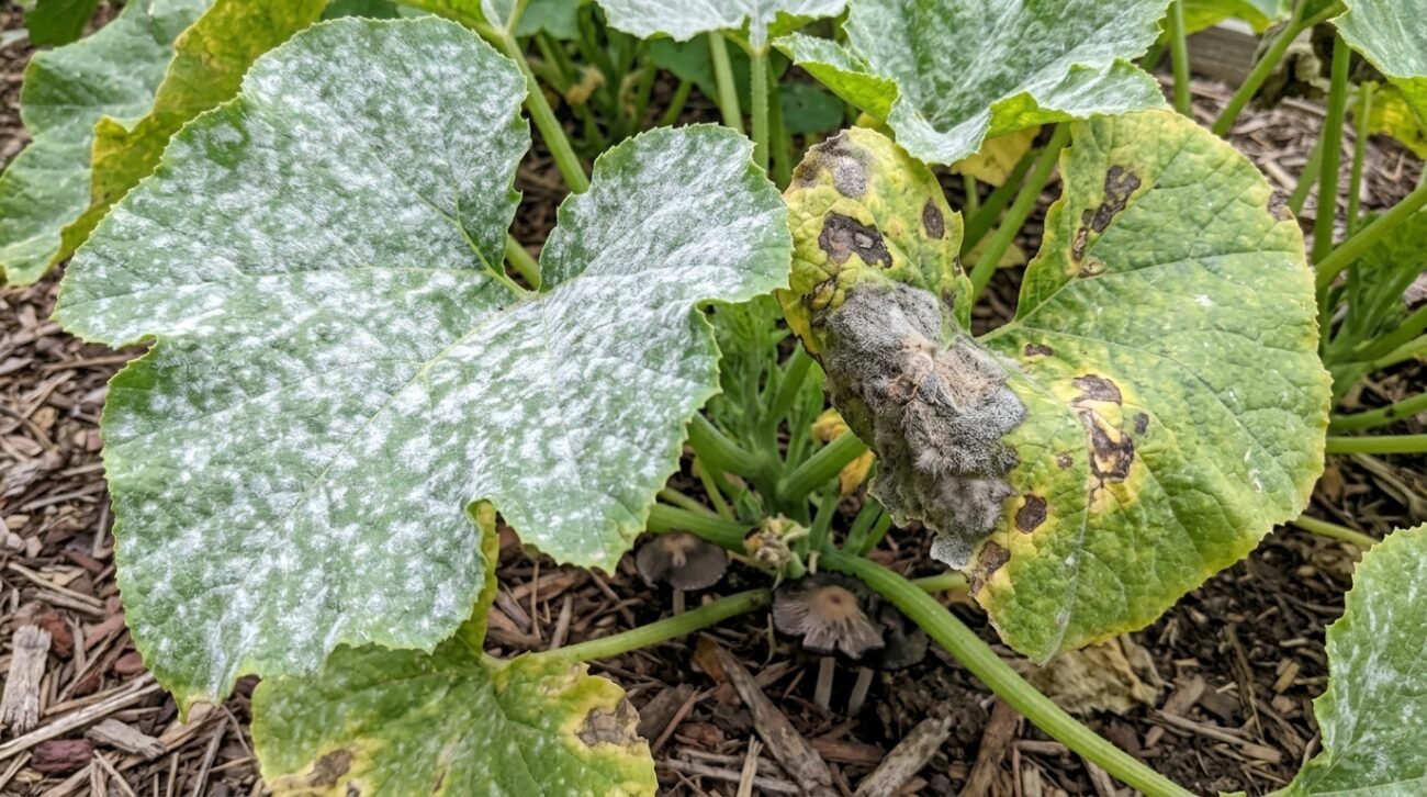 oídio y hongos en las plantas