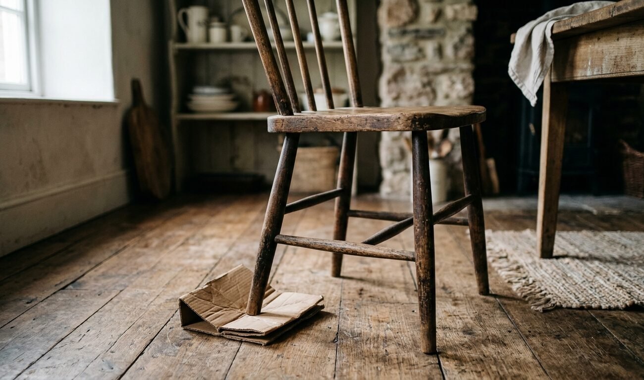 arreglar una silla o mueble cojo