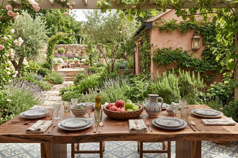 ¿Cómo aprovechar el jardín para comer fuera?