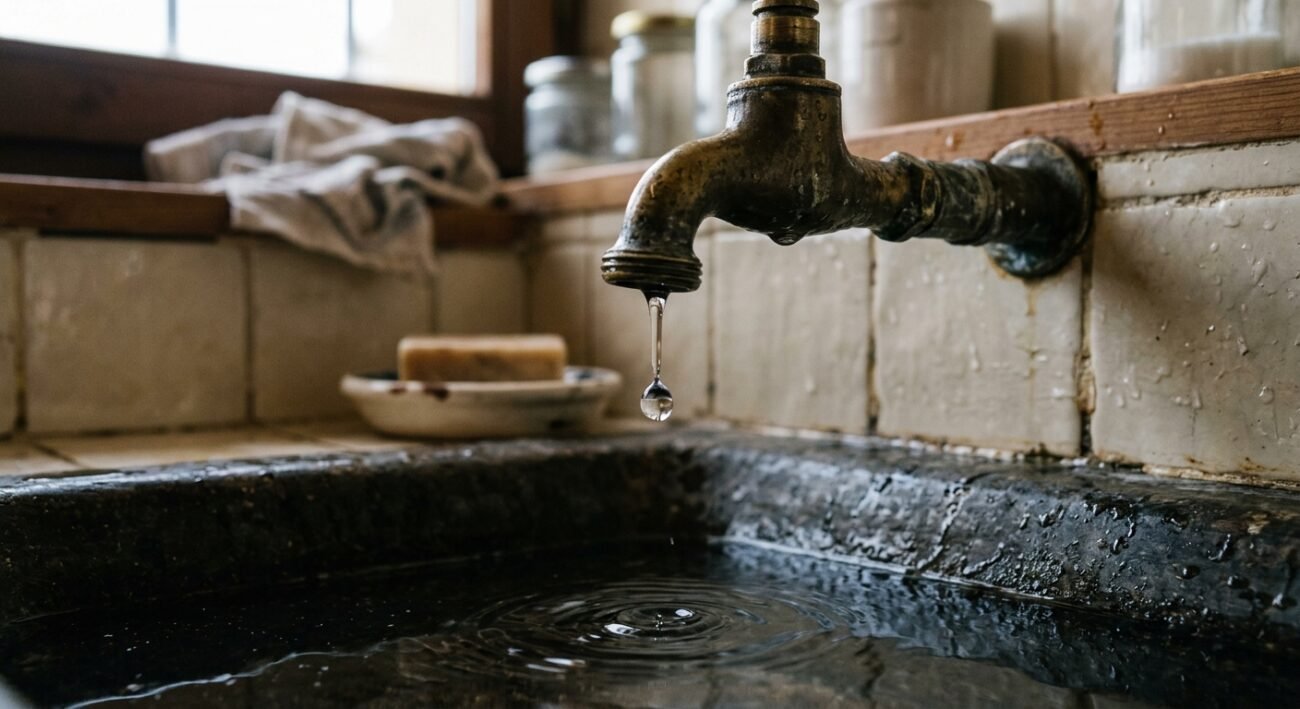 arreglar un grifo del baño que gotea