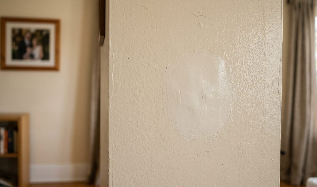 tapar un agujero en la pared