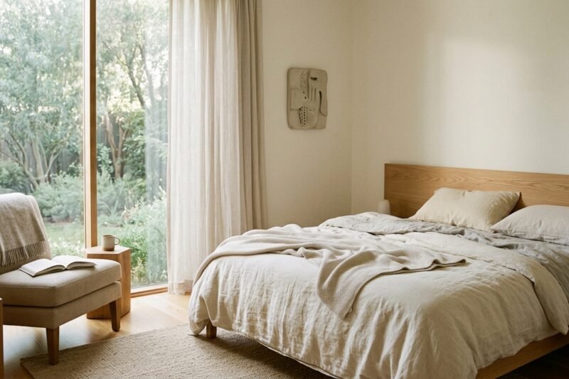 ¿Cómo hacer que la habitación se sienta más tranquila?