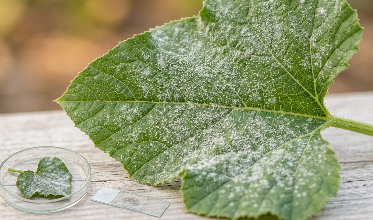 oídio y hongos en las plantas