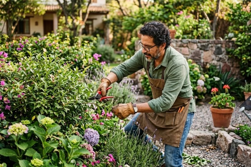 ¿Cómo podar correctamente las plantas del jardín?