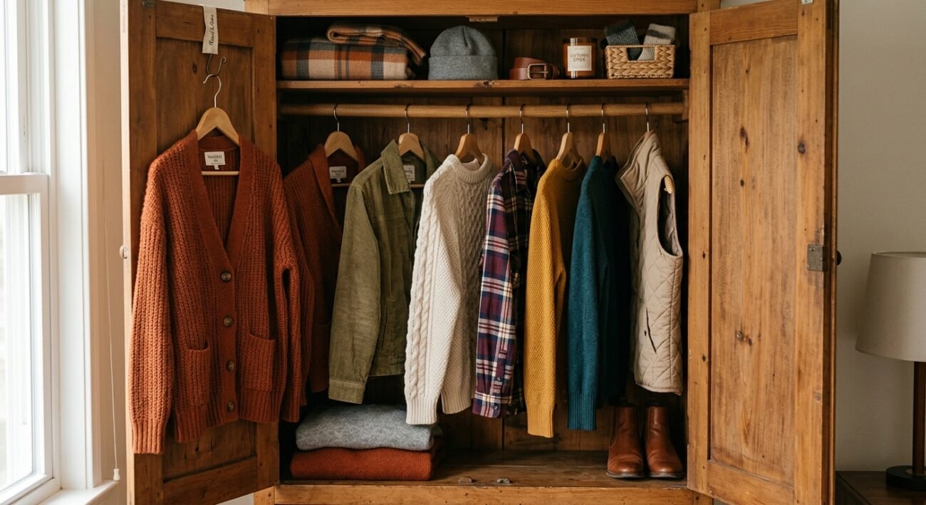 organizar la ropa de temporada en el armario
