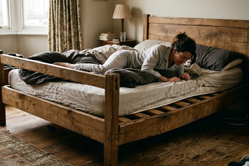 ¿Cómo arreglar una cama que cruje?