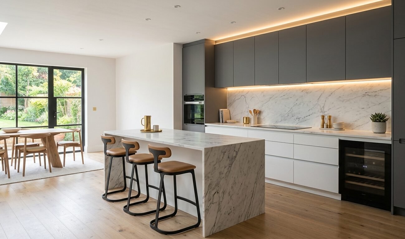 combinación de colores para la cocina