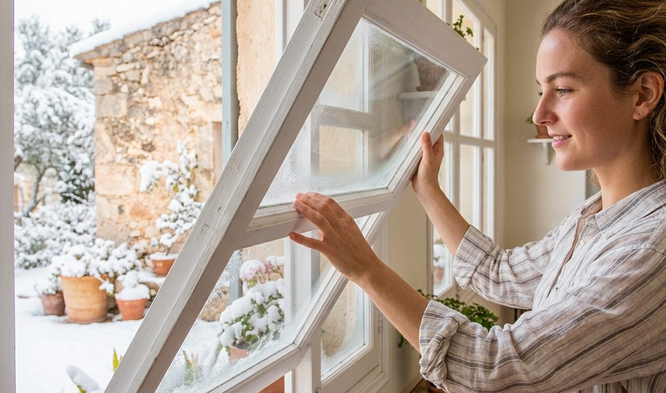 airear la habitación cada día incluso en invierno