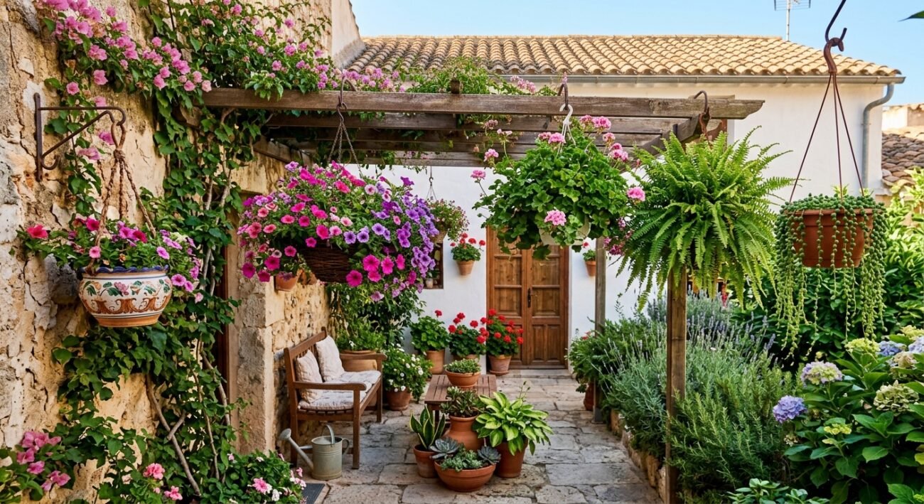 Plantas colgantes para exterior: las mejores y cómo cuidarlas