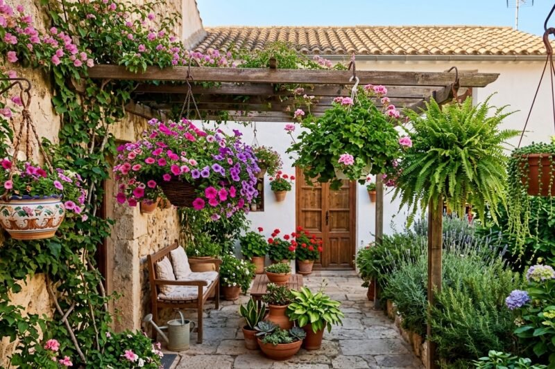 Plantas colgantes ideales para exterior