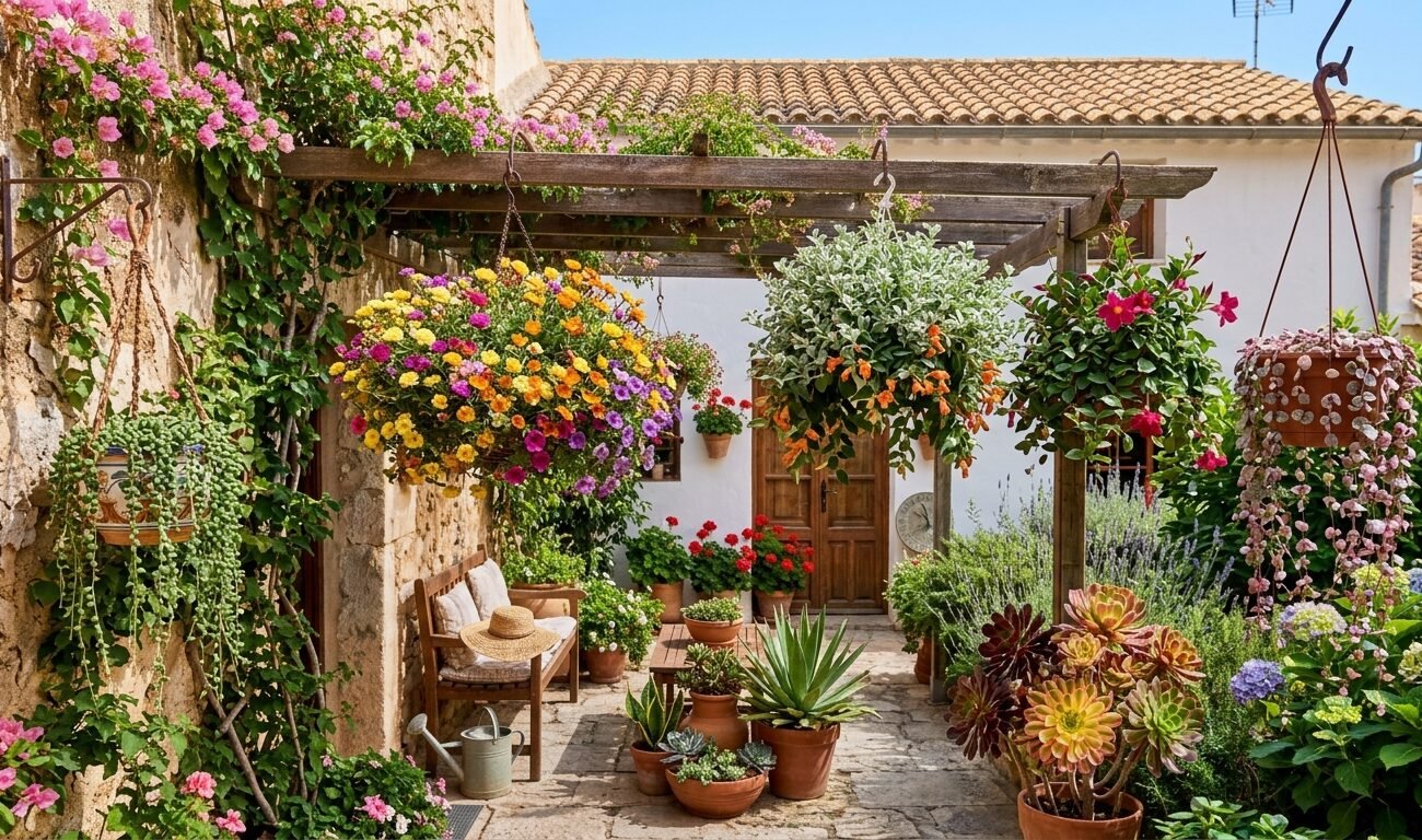 Plantas colgantes para exterior: las mejores y cómo cuidarlas