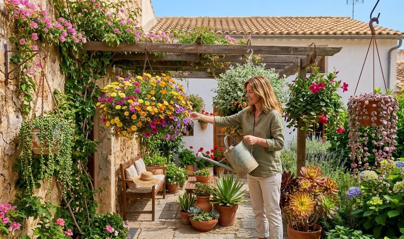 Plantas colgantes para exterior: las mejores y cómo cuidarlas