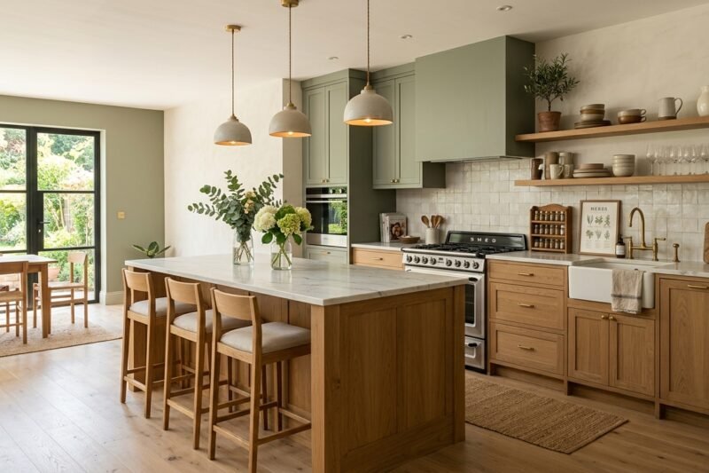 combinación de colores para la cocina